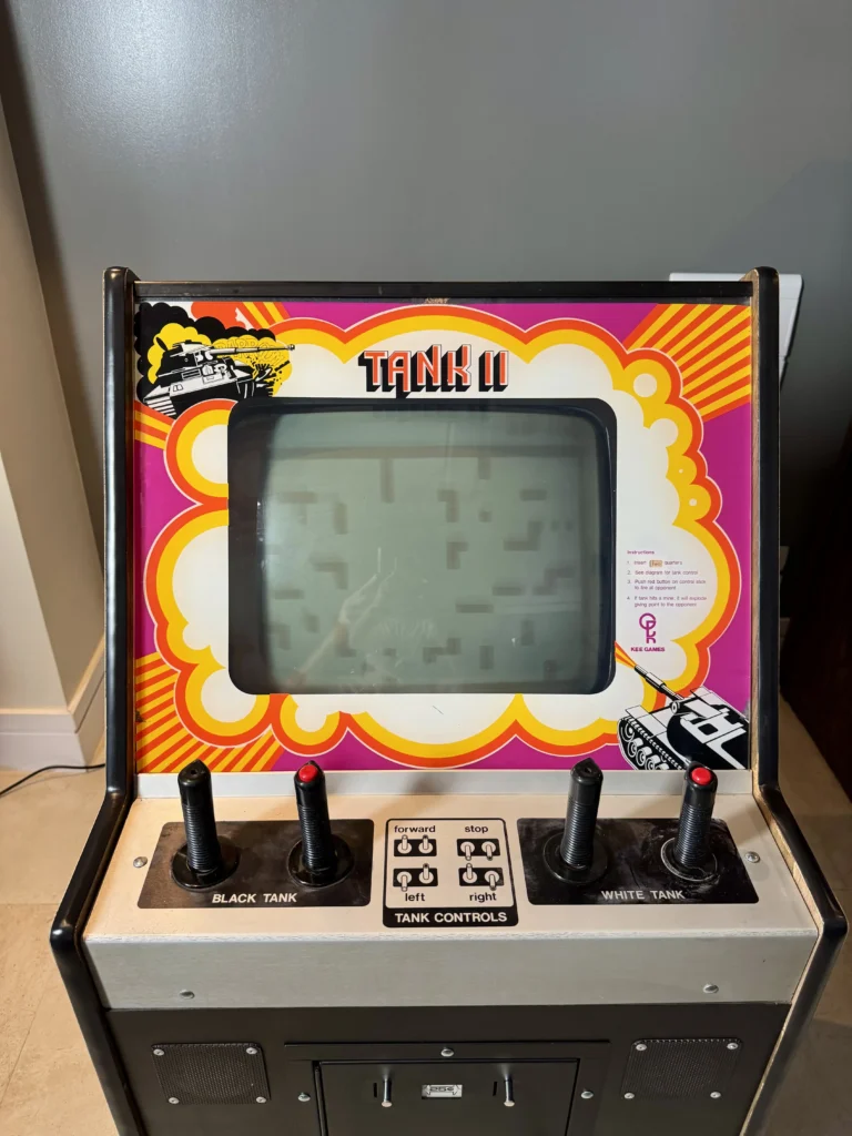 Tank II Arcade Cabinet by Kee Games - Antonio Borba Arcade Collection Tank II Arcade Cabinet by Kee Games - Antonio Borba Arcade Collection
