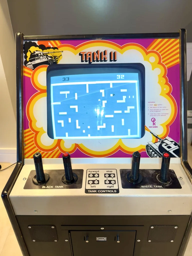 Tank II Arcade Cabinet by Kee Games - Antonio Borba Arcade Collection Tank II Arcade Cabinet by Kee Games - Antonio Borba Arcade Collection