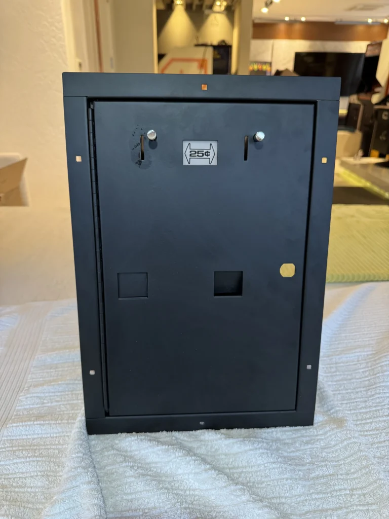 Tank II Arcade Cabinet by Kee Games - Coin Door Tank II Arcade Cabinet by Kee Games - Coin Door