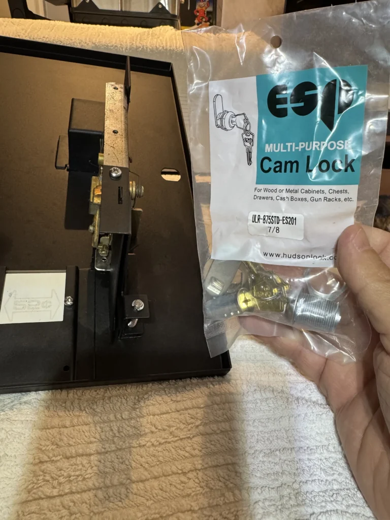 Tank II Arcade Cabinet by Kee Games - Coin Door Tank II Arcade Cabinet by Kee Games - Coin Door