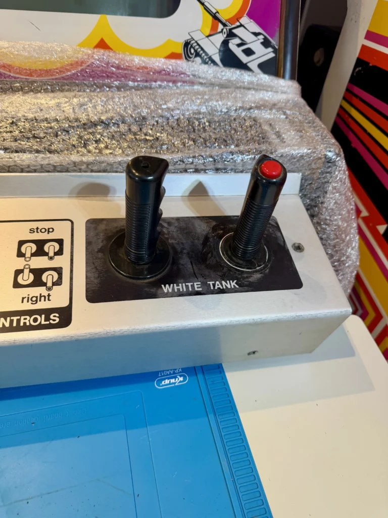 Tank II Arcade Cabinet by Kee Games - Control Panel Tank II Arcade Cabinet by Kee Games - Control Panel