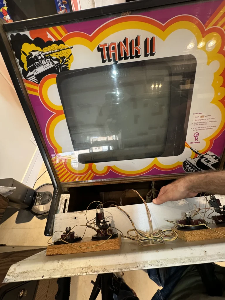 Tank II Arcade Cabinet by Kee Games - Plexi and CP Tank II Arcade Cabinet by Kee Games - Plexi and CP