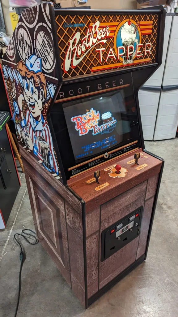 Root Beer Tapper Arcade Game Restored by Jeff Willard Jr. Root Beer Tapper Arcade Game Restored by Jeff Willard Jr.