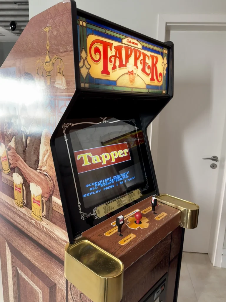 Tapper Arcade Game by Bally Midway - Antonio Borba Arcade Collection Tapper Arcade Game by Bally Midway - Antonio Borba Arcade Collection