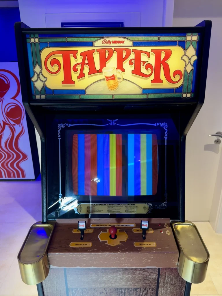 Tapper Arcade Game by Bally Midway - Antonio Borba Arcade Collection Tapper Arcade Game by Bally Midway - Antonio Borba Arcade Collection