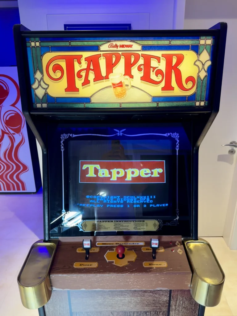 Tapper Arcade Game by Bally Midway - Antonio Borba Arcade Collection Tapper Arcade Game by Bally Midway - Antonio Borba Arcade Collection