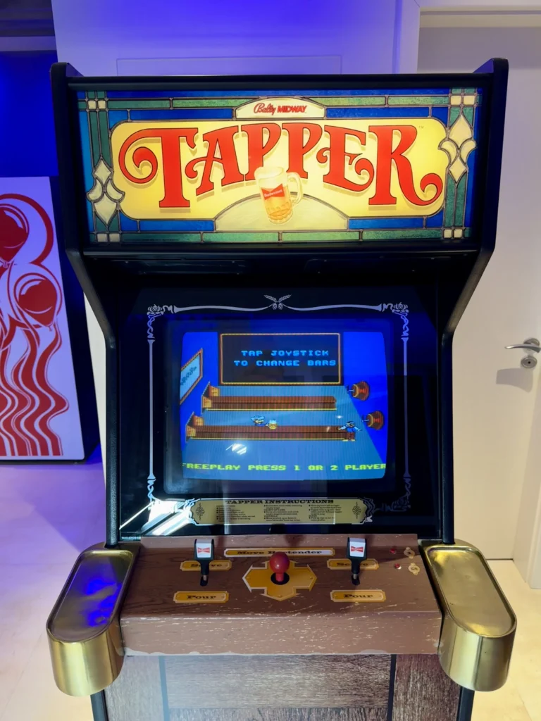 Tapper Arcade Game by Bally Midway - Antonio Borba Arcade Collection Tapper Arcade Game by Bally Midway - Antonio Borba Arcade Collection