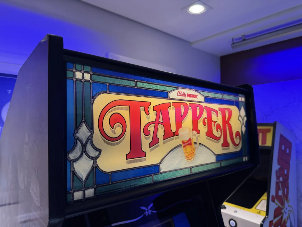 Tapper Arcade Game by Bally Midway - Antonio Borba Arcade Collection Tapper Arcade Game by Bally Midway - Antonio Borba Arcade Collection