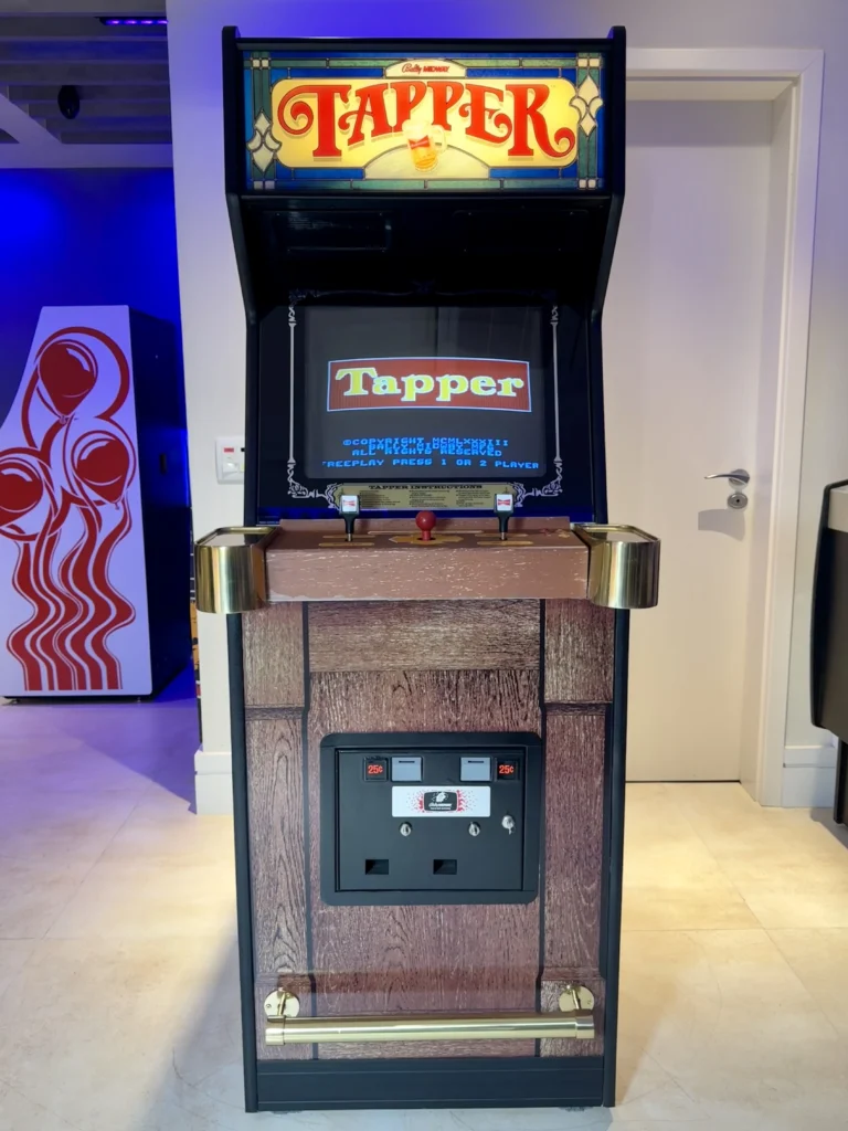 Tapper Arcade Game by Bally Midway - Antonio Borba Arcade Collection Tapper Arcade Game by Bally Midway - Antonio Borba Arcade Collection