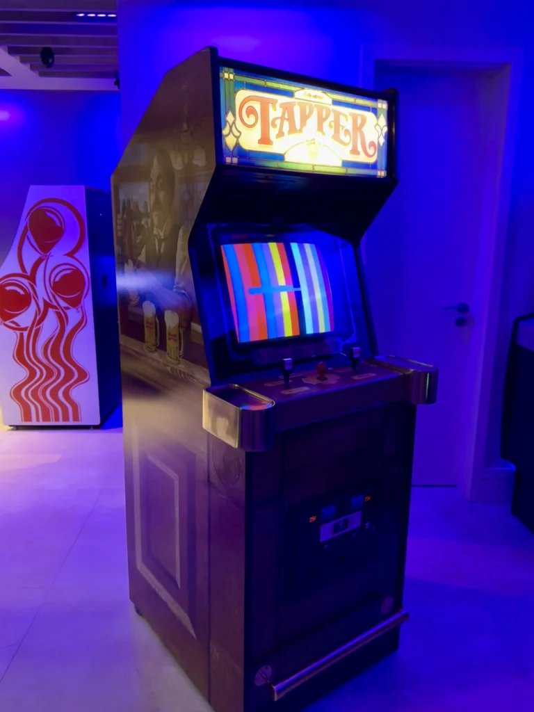 Tapper Arcade Game by Bally Midway - Antonio Borba Arcade Collection Tapper Arcade Game by Bally Midway - Antonio Borba Arcade Collection