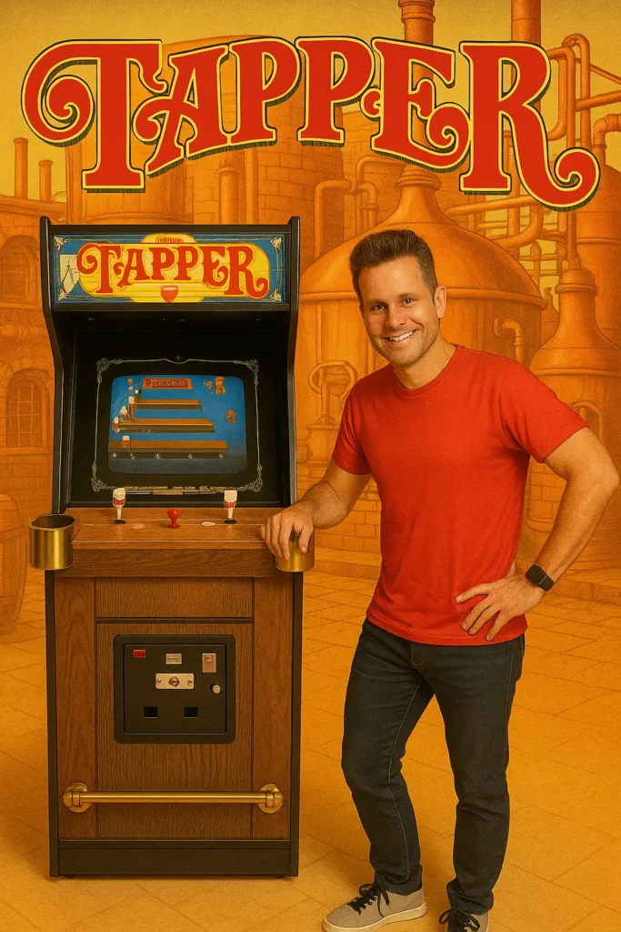 Tapper Arcade Game by Bally Midway - AI Gererated Video Cover Tapper Arcade Game by Bally Midway - AI Gererated Video Cover