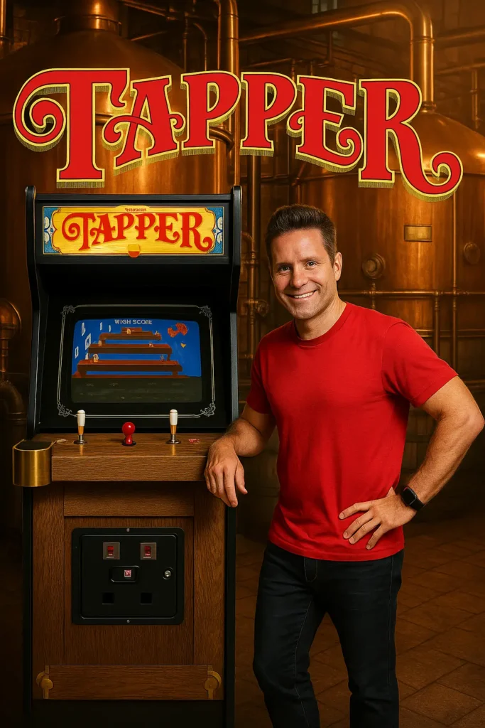 Tapper Arcade Game by Bally Midway - AI Gererated Video Cover Tapper Arcade Game by Bally Midway - AI Gererated Video Cover