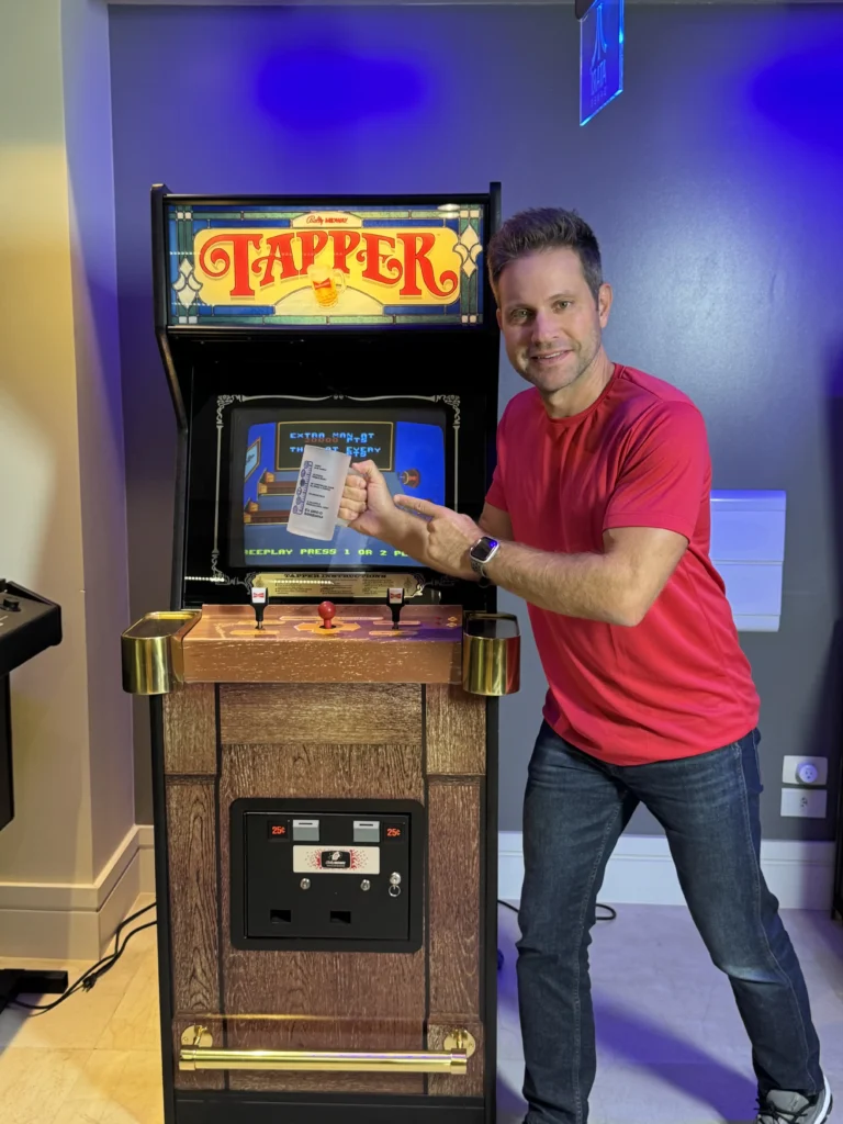 Tapper Arcade Game by Bally Midway - Pictures Used as a Reference for AI Tapper Arcade Game by Bally Midway - Pictures Used as a Reference for AI