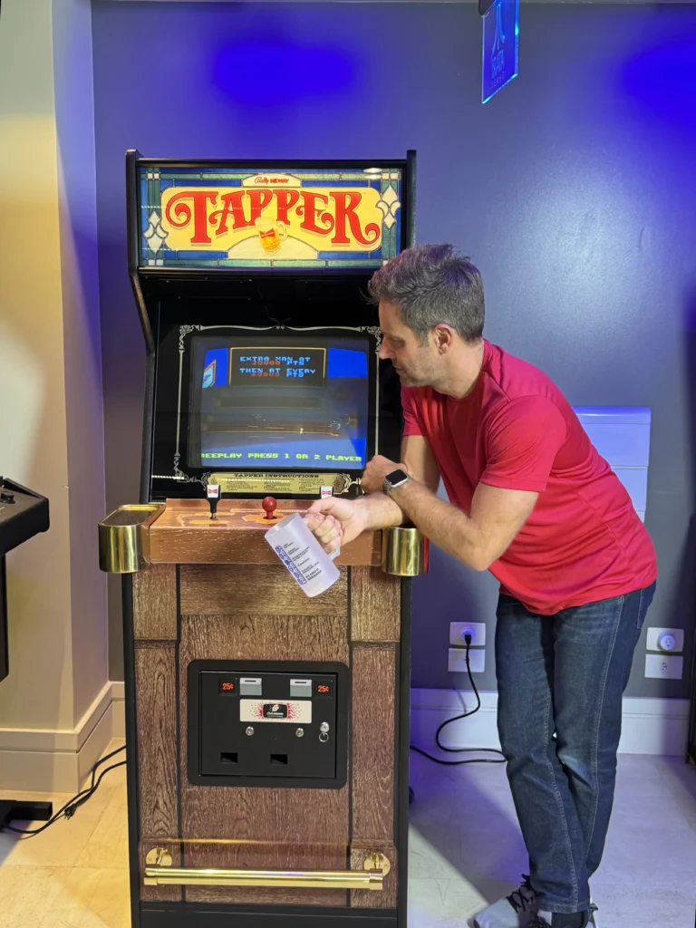 Tapper Arcade Game by Bally Midway - Pictures Used as a Reference for AI Tapper Arcade Game by Bally Midway - Pictures Used as a Reference for AI