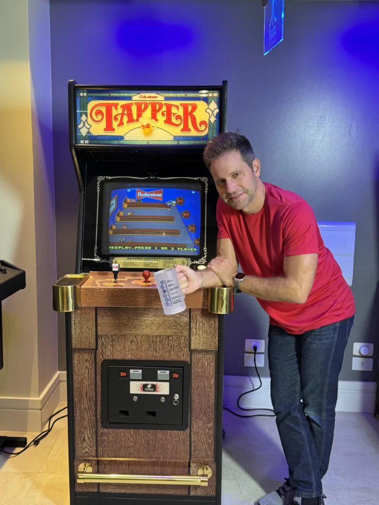 Tapper Arcade Game by Bally Midway - Pictures Used as a Reference for AI Tapper Arcade Game by Bally Midway - Pictures Used as a Reference for AI