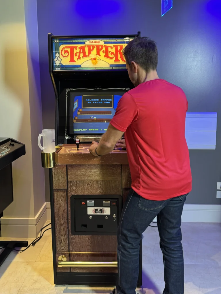Tapper Arcade Game by Bally Midway - Pictures Used as a Reference for AI Tapper Arcade Game by Bally Midway - Pictures Used as a Reference for AI