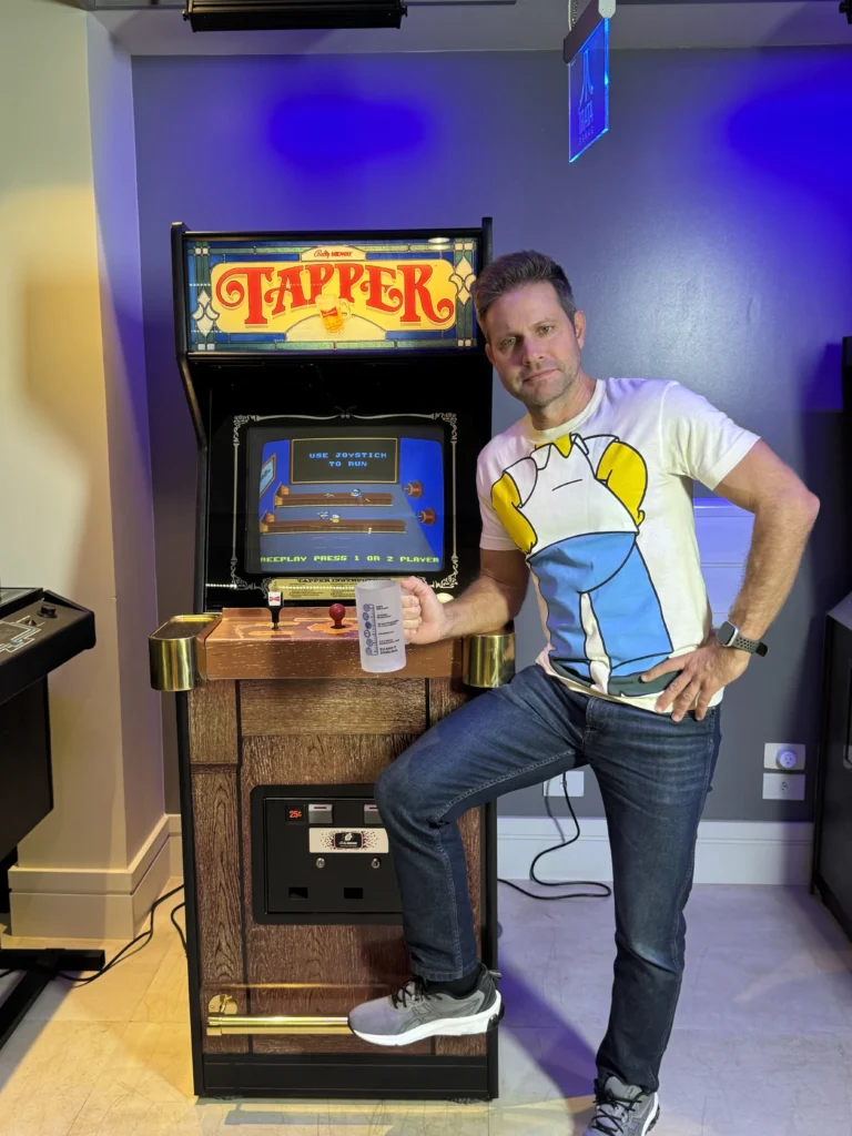 Tapper Arcade Game by Bally Midway - Pictures Used as a Reference for AI Tapper Arcade Game by Bally Midway - Pictures Used as a Reference for AI