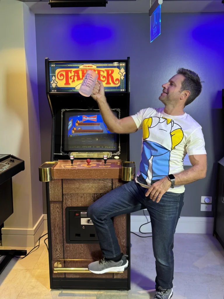 Tapper Arcade Game by Bally Midway - Pictures Used as a Reference for AI Tapper Arcade Game by Bally Midway - Pictures Used as a Reference for AI