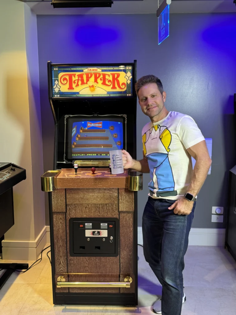 Tapper Arcade Game by Bally Midway - Pictures Used as a Reference for AI Tapper Arcade Game by Bally Midway - Pictures Used as a Reference for AI