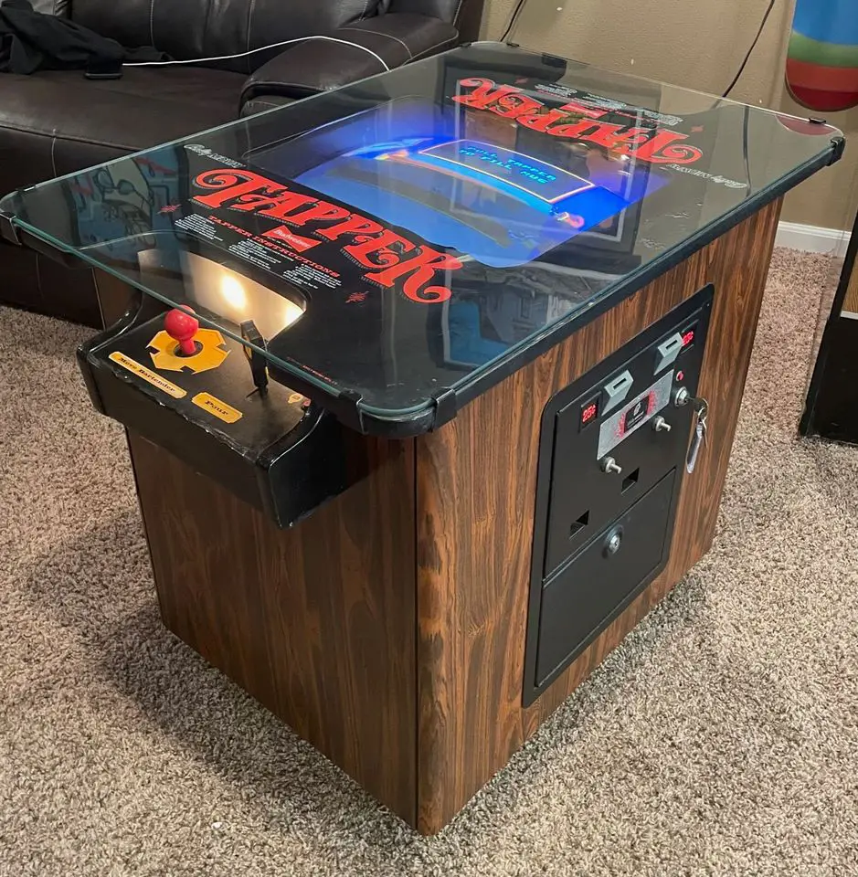 Tapper Arcade Game by Bally Midway - Cocktail Version Tapper Arcade Game by Bally Midway - Cocktail Version