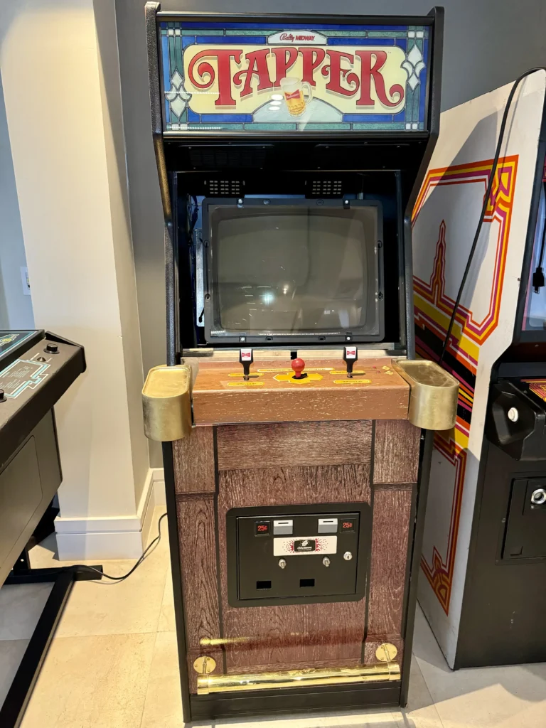 Tapper Arcade Game by Bally Midway - Cabinet
