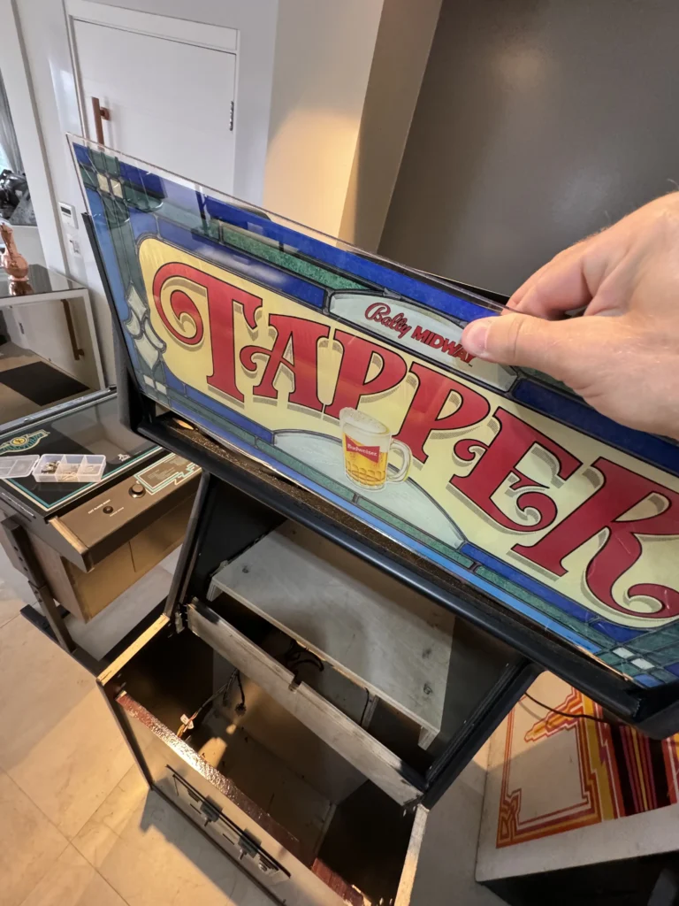 Tapper Arcade Game by Bally Midway - Cabinet Tapper Arcade Game by Bally Midway - Cabinet