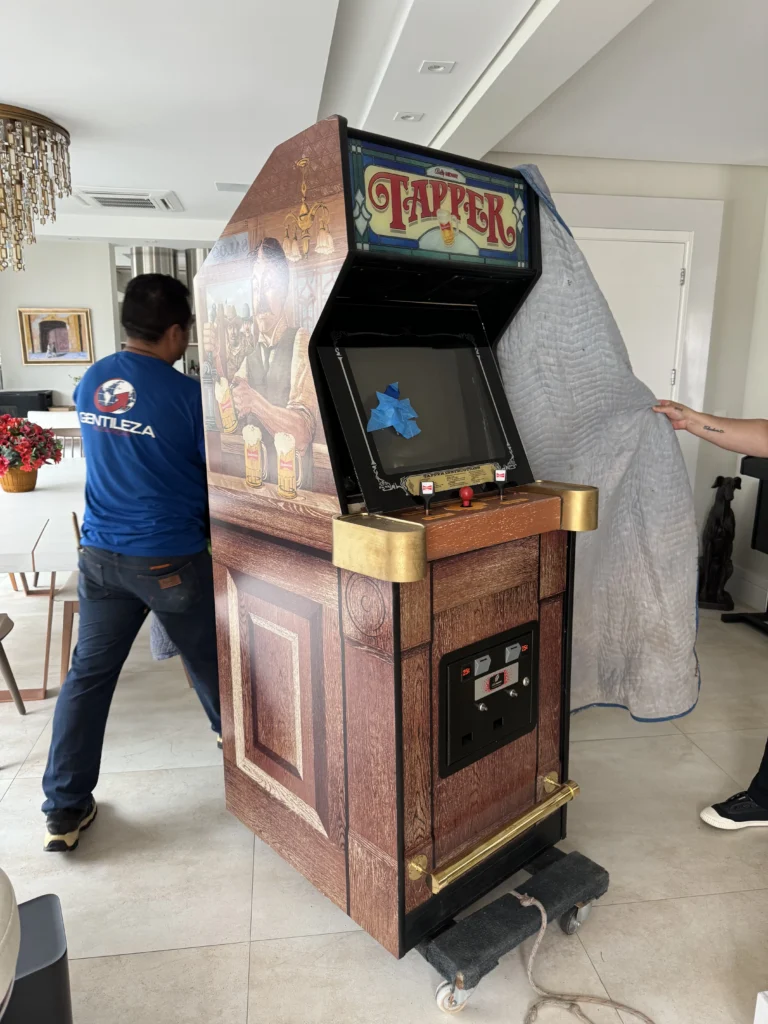 Tapper Arcade Game by Bally Midway - Arrival and Inspection Tapper Arcade Game by Bally Midway - Arrival and Inspection