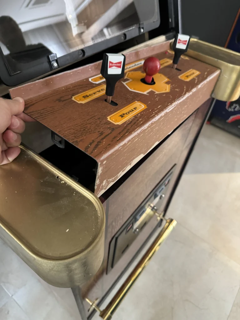 Tapper Arcade Game by Bally Midway - Arrival and Inspection Tapper Arcade Game by Bally Midway - Arrival and Inspection