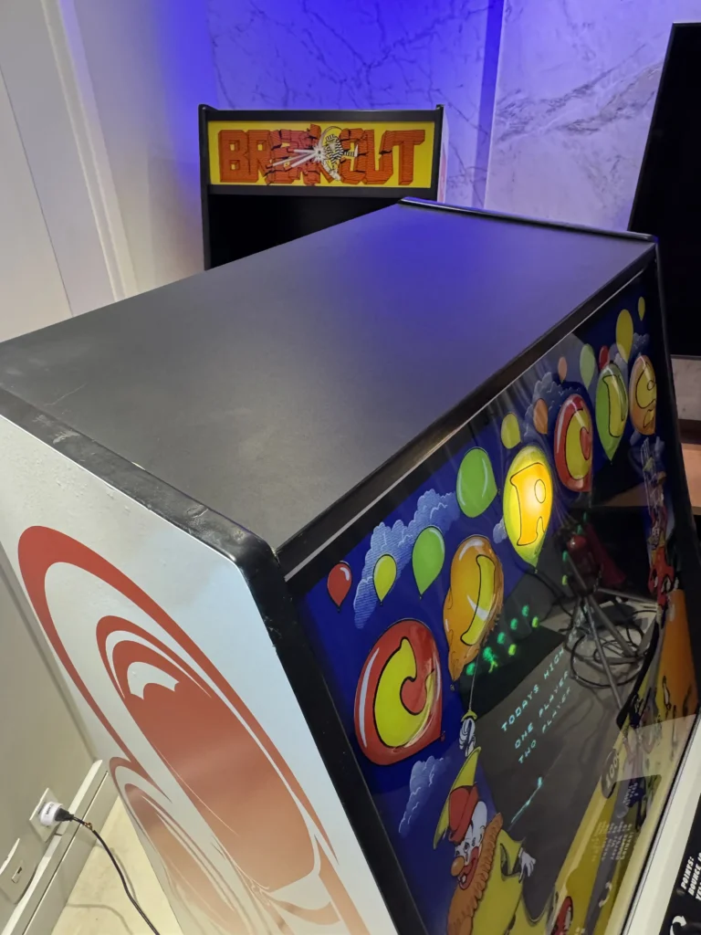 Circus by Exidy and Breakout from Atari - Arcade Cabinets