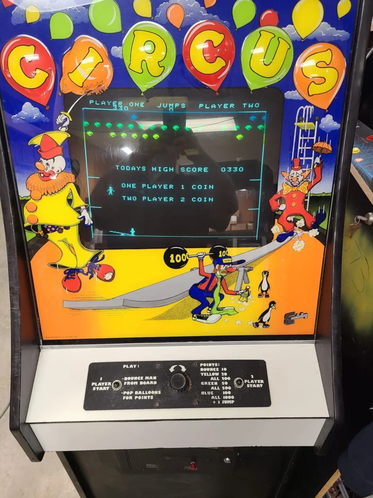 Circus by Exidy – Arcade Game Ad