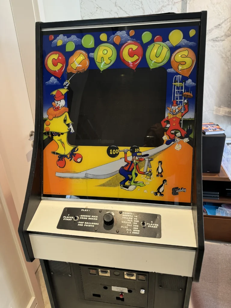 Circus by Exidy – Arcade Game Restoration - Inspection and Testing Circus by Exidy – Arcade Game Restoration - Inspection and Testing