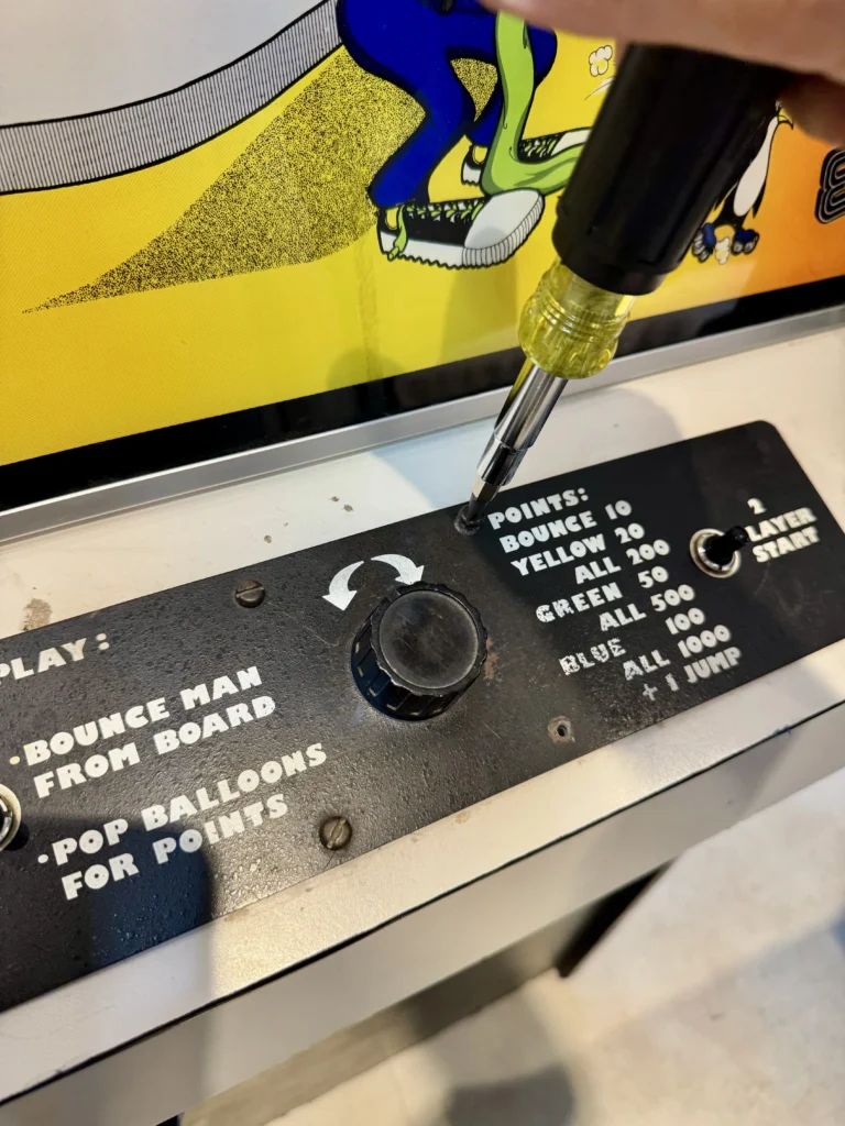 Circus by Exidy – Arcade Game Restoration - Control Panel Circus by Exidy – Arcade Game Restoration - Control Panel