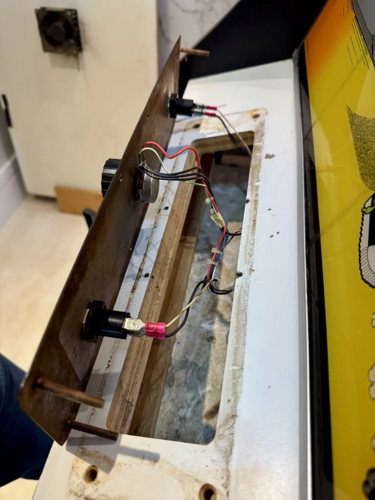 Circus by Exidy – Arcade Game Restoration - Control Panel Circus by Exidy – Arcade Game Restoration - Control Panel