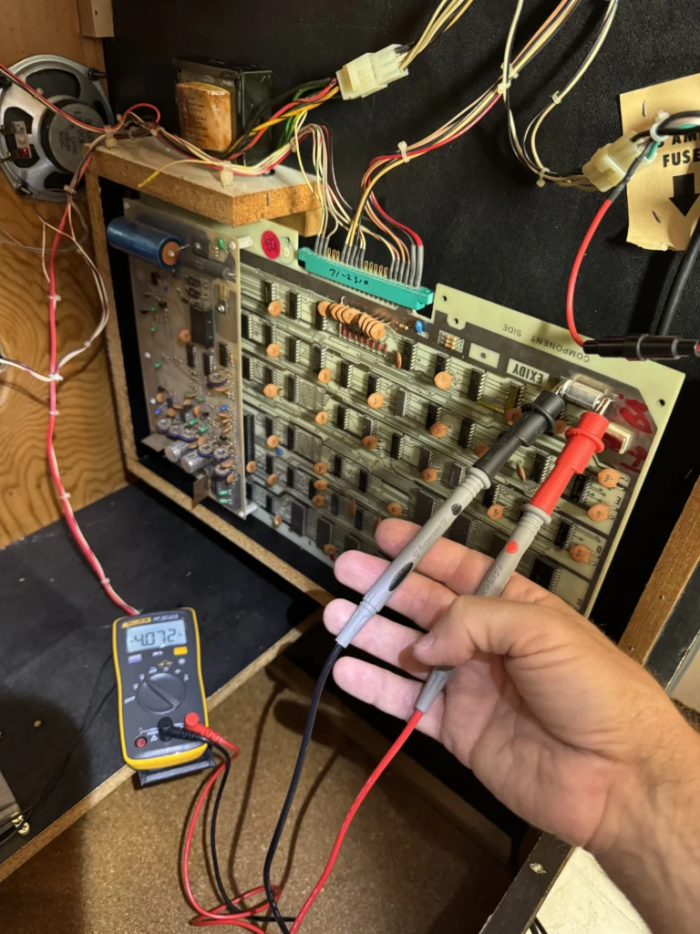 Circus by Exidy – Arcade Game Restoration - PCB Voltage Issue Circus by Exidy – Arcade Game Restoration - PCB Voltage Issue