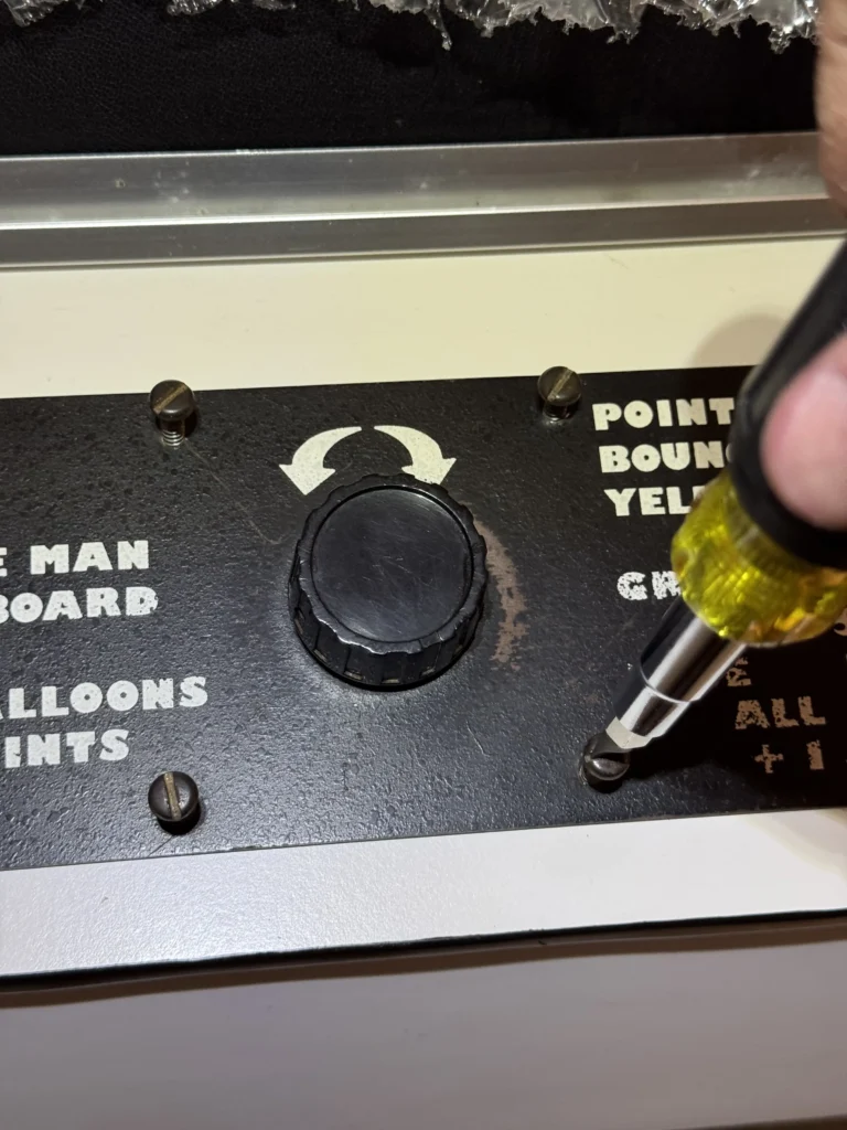 Circus by Exidy – Arcade Game Restoration - Control Panel Circus by Exidy – Arcade Game Restoration - Control Panel