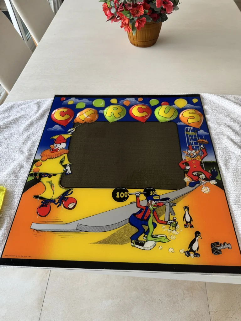 Circus by Exidy – Arcade Game Restoration - Bezel Circus by Exidy – Arcade Game Restoration - Bezel