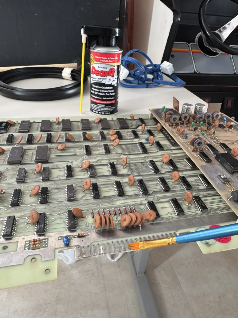 Circus by Exidy – Arcade Game Restoration - PCB Install Circus by Exidy – Arcade Game Restoration - PCB Install