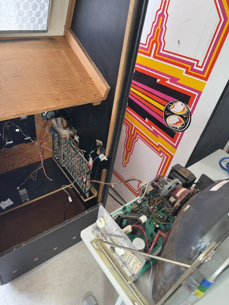 Circus by Exidy – Arcade Game Restoration - First Test After Restore Circus by Exidy – Arcade Game Restoration - First Test After Restore