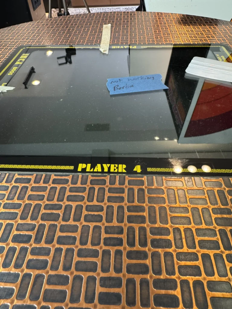 Inca Arcade Cabinet by PMC Electronics - Cleaning Inca Arcade Cabinet by PMC Electronics - Cleaning