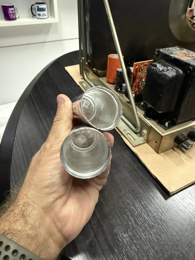 Inca Arcade Cabinet by PMC Electronics - Motorola XM-501 Monitor B+ Filter Caps