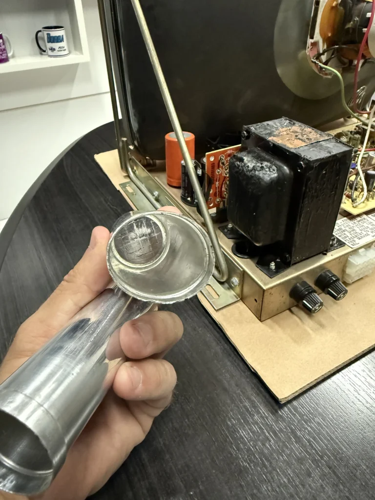 Inca Arcade Cabinet by PMC Electronics - Motorola XM-501 Monitor B+ Filter Caps