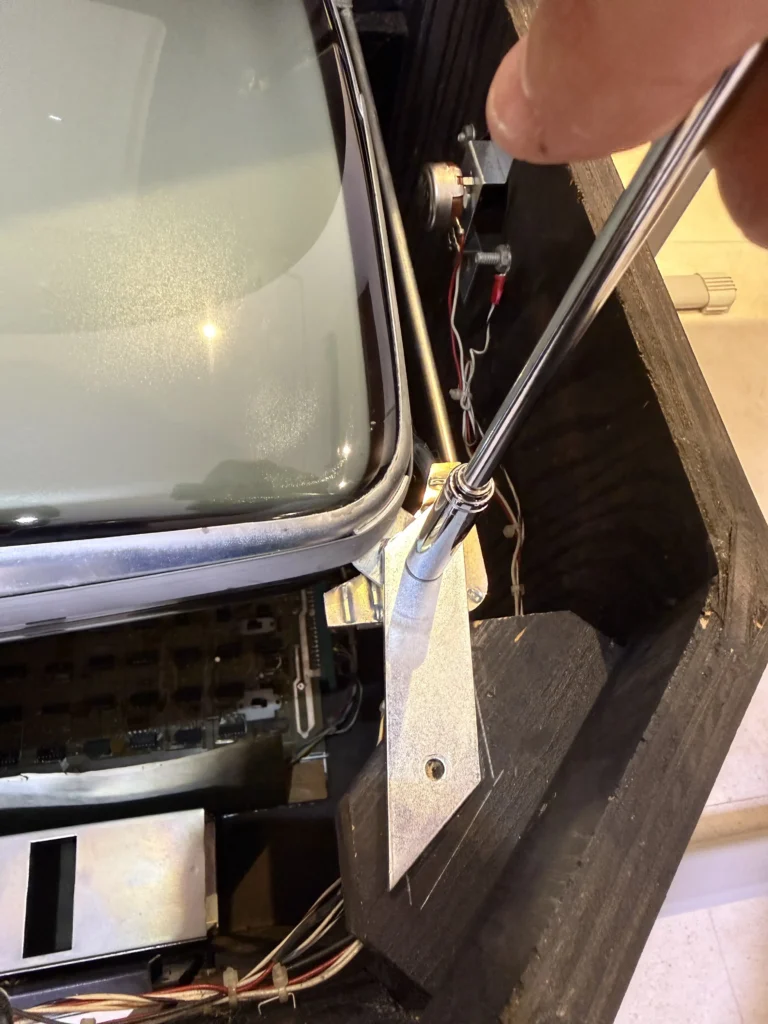 Inca Arcade Cabinet by PMC Electronics - Final Adjustments Inca Arcade Cabinet by PMC Electronics - Final Adjustments