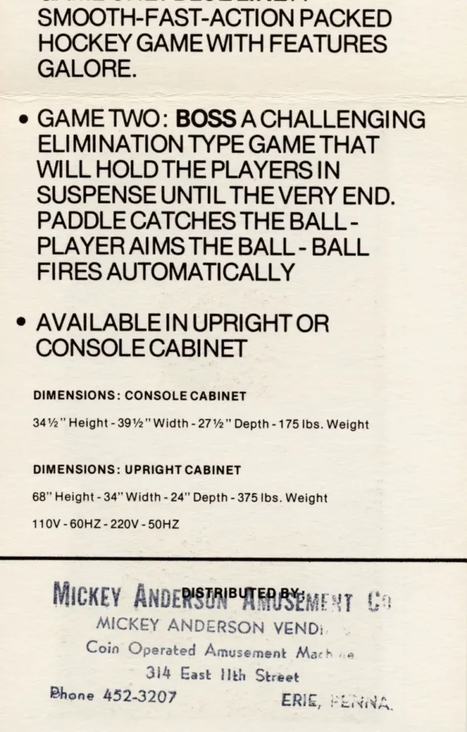 Players Choice Upright Arcade Cabinet from PCM Electronics - Boss and Blue Line Players Choice Upright Arcade Cabinet from PCM Electronics - Boss and Blue Line