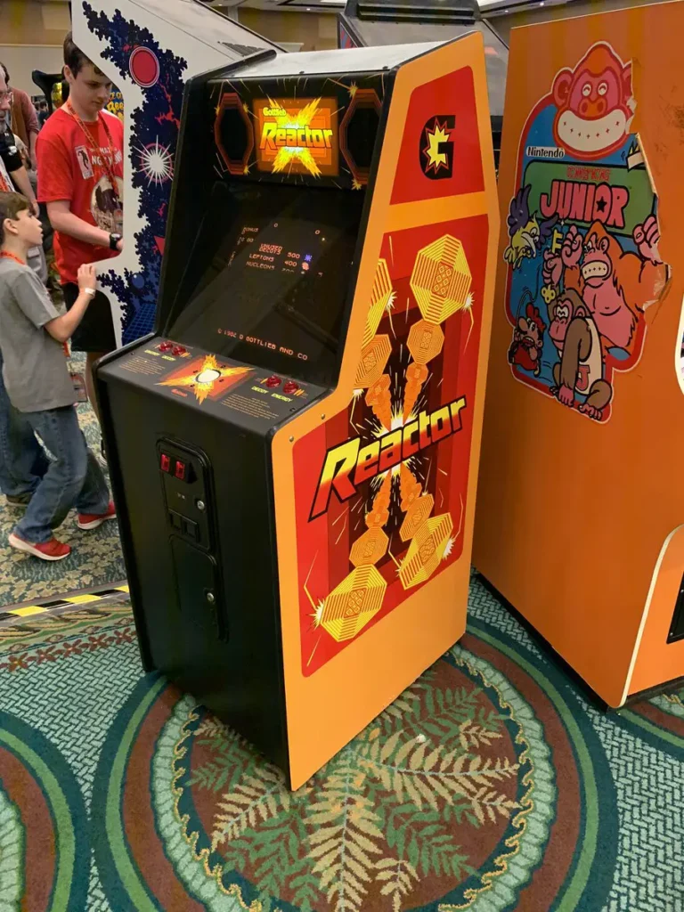 Reactor Arcade Game by Gottlieb - The Beauty of the Cabinet