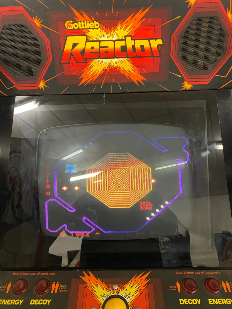 Reactor Arcade Game by Gottlieb