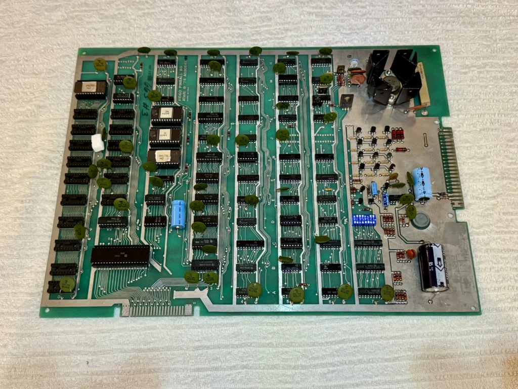 Atari Video Pinball Arcade - PCB Test After Fix Atari Video Pinball Arcade - PCB Test After Fix