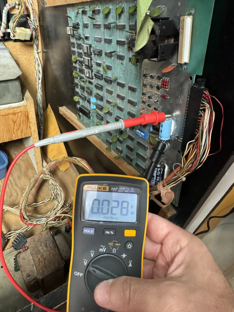 Atari Video Pinball Arcade - PCB Test After Fix Atari Video Pinball Arcade - PCB Test After Fix