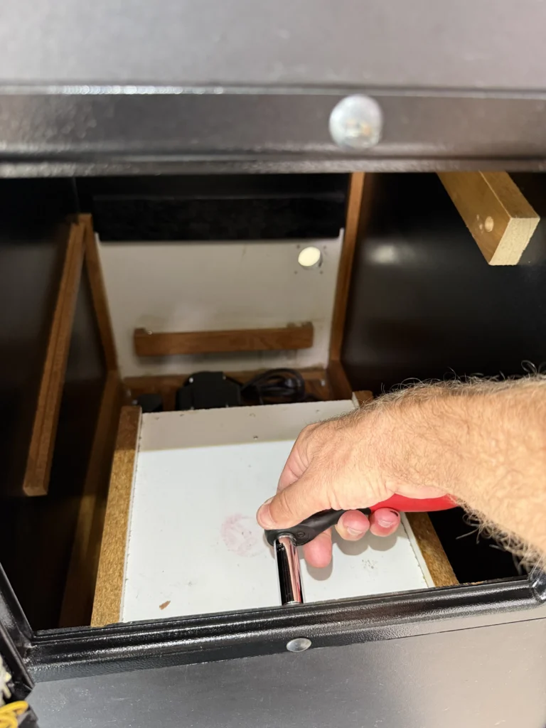 Atari Video Pinball Arcade - Coin Door Restore Atari Video Pinball Arcade - Coin Door Restore