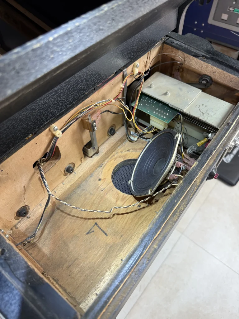 Atari Video Pinball Arcade - Control Panel Disassembly