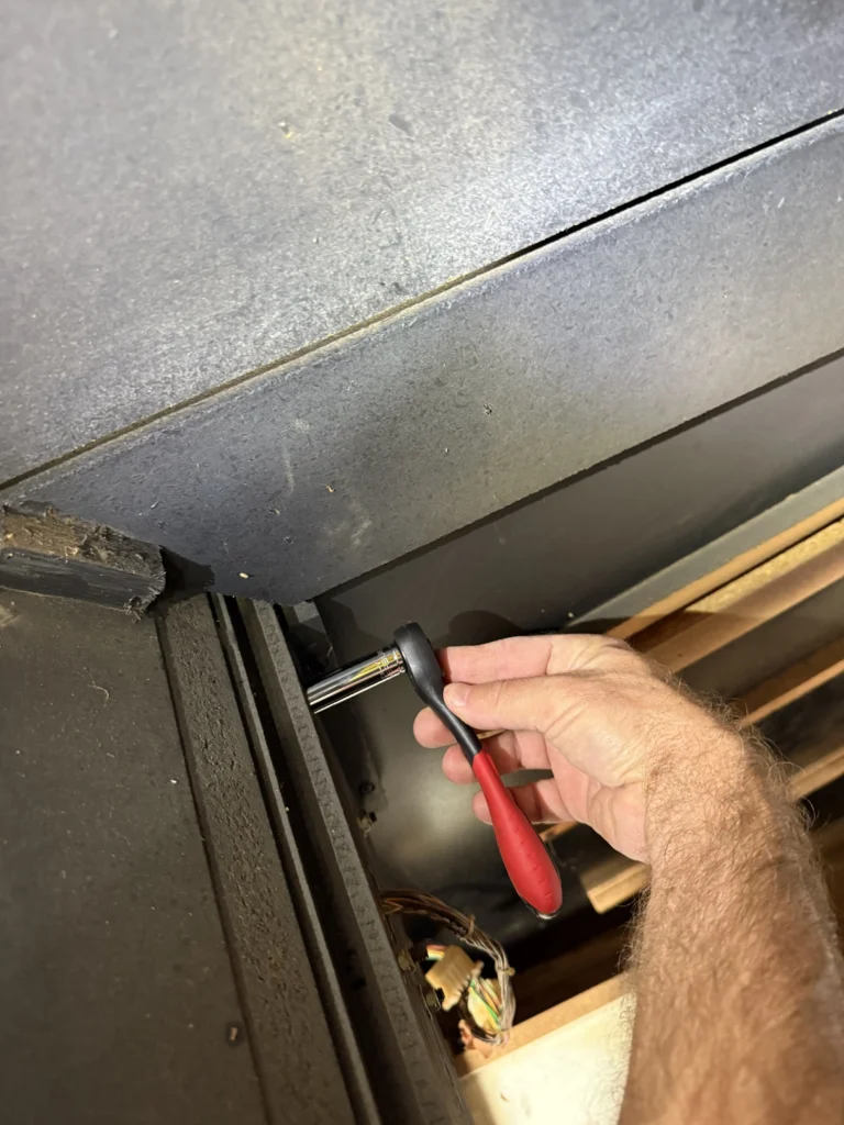 Atari Video Pinball Arcade - Control Panel Disassembly